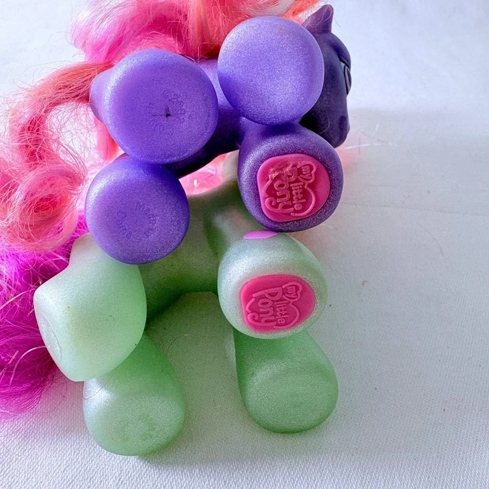 Hasbro My Little Pony MLP G3 Romperooni & Baby Flower Flash Lot of 2 Ponies